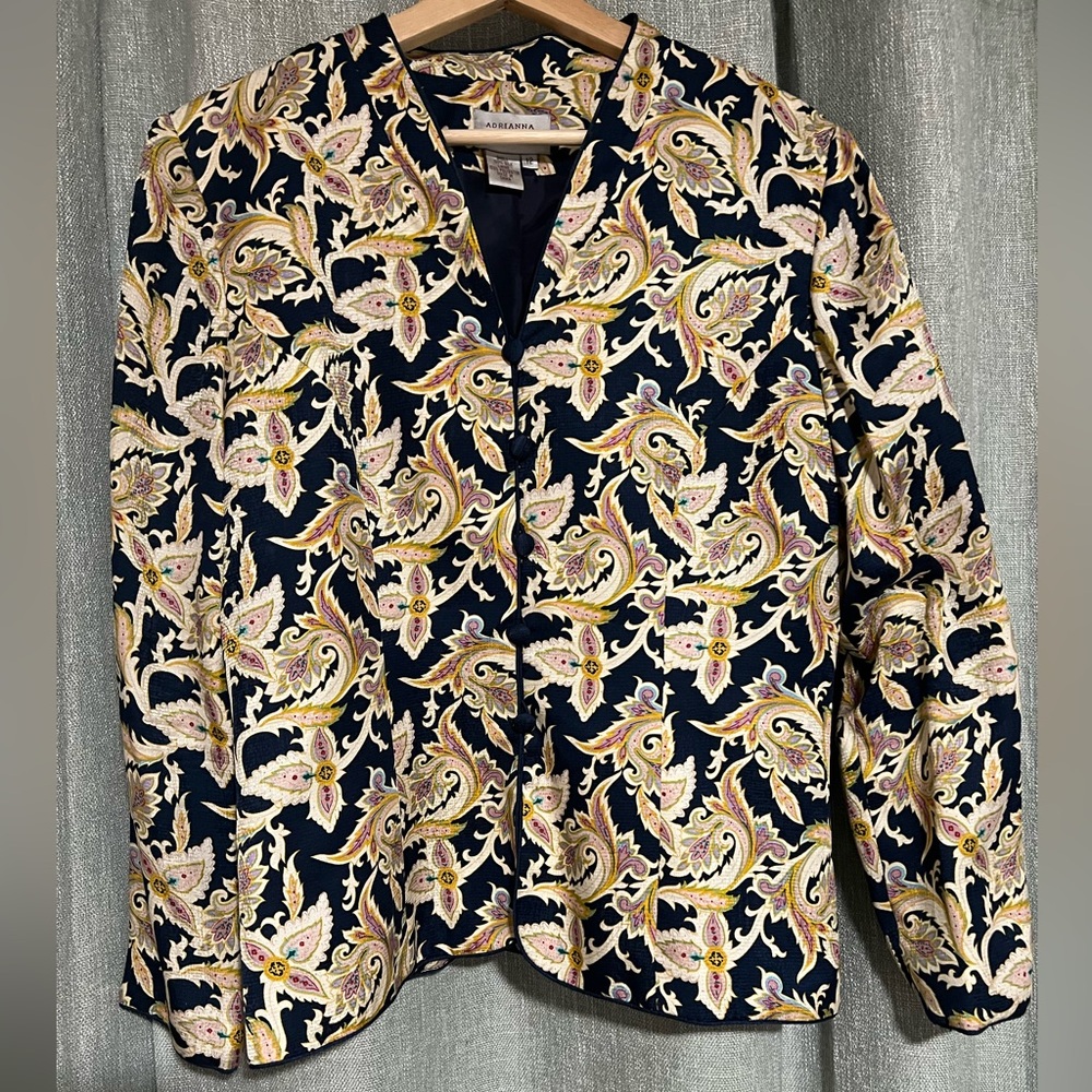 Adrianna Papell Paisley Women's Jacket